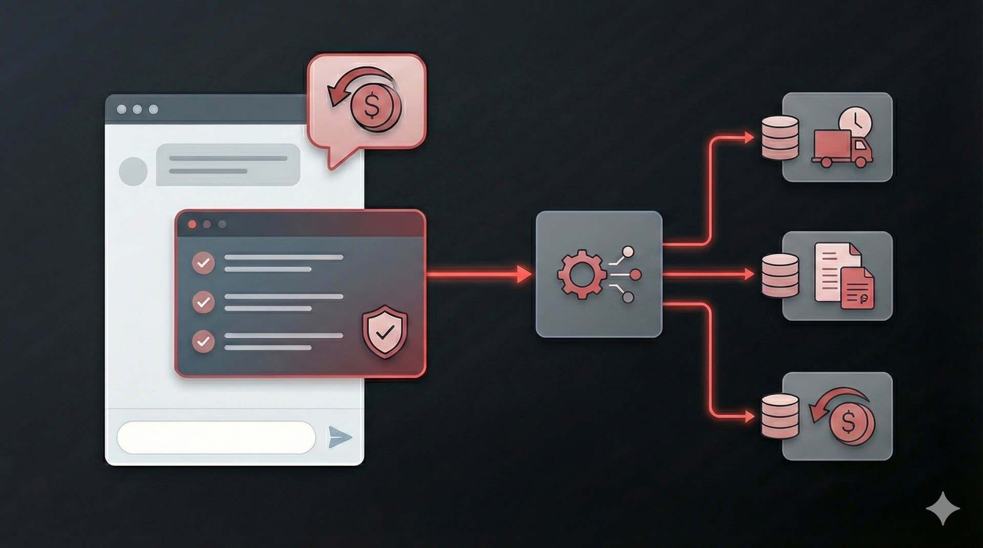 Real API integration diagram