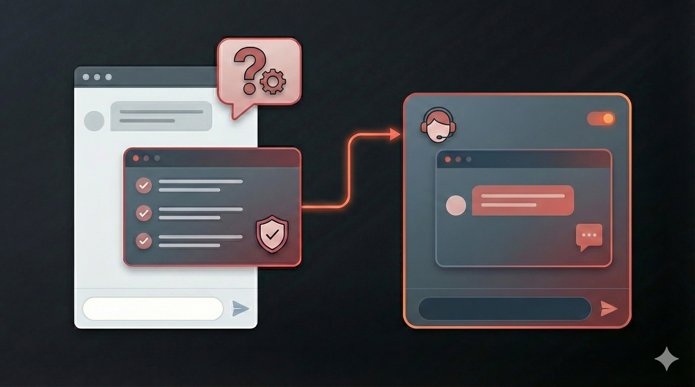 Human handoff escalation workflow